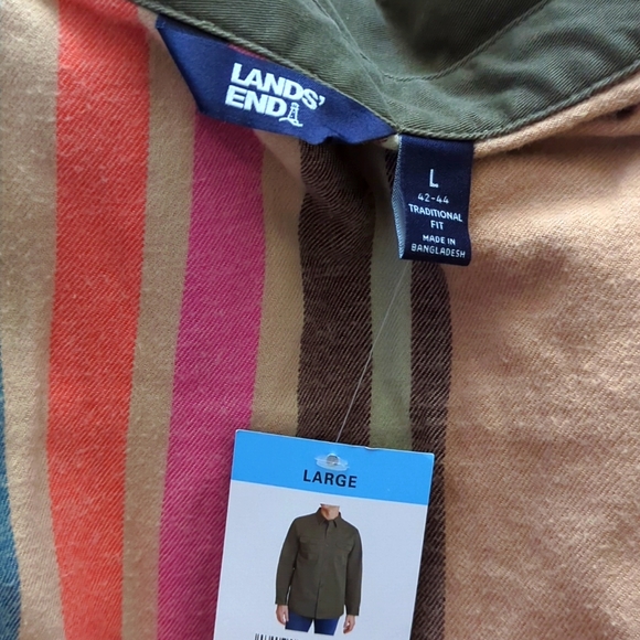 LAND'S END Utility jacket /Chore Coat - Picture 7 of 8